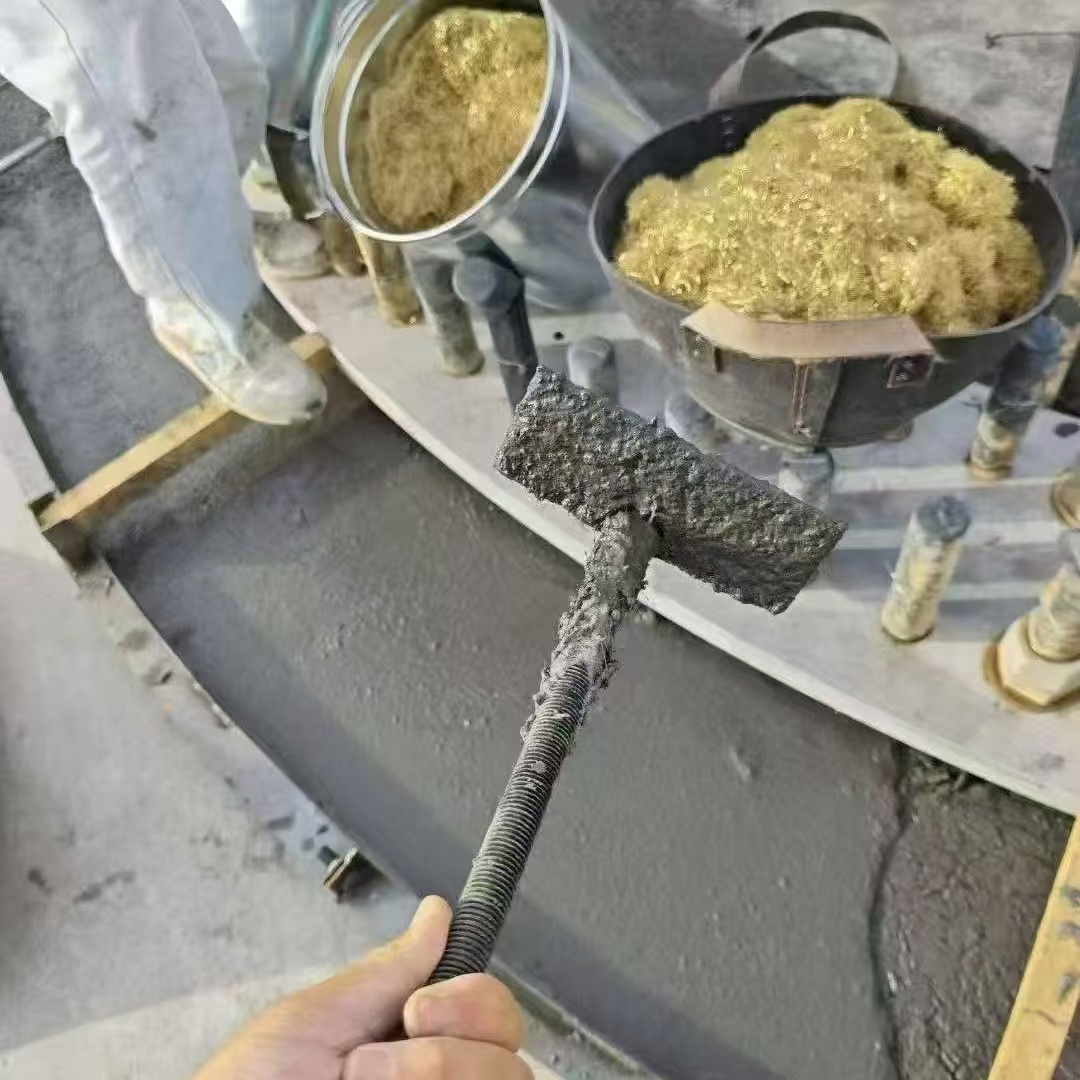 临沧C120钢纤维高强无收灌浆料 轧机压缩机汽轮机发电机锻压设备底座灌浆材料
